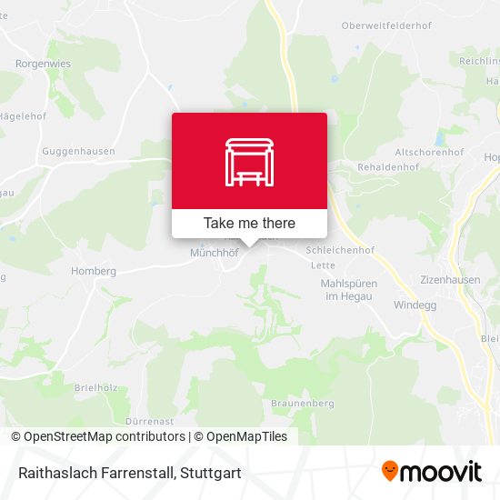 Raithaslach Farrenstall map