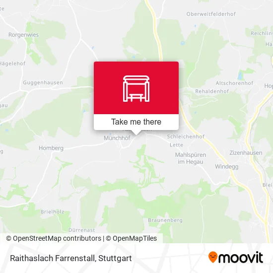 Карта Raithaslach Farrenstall