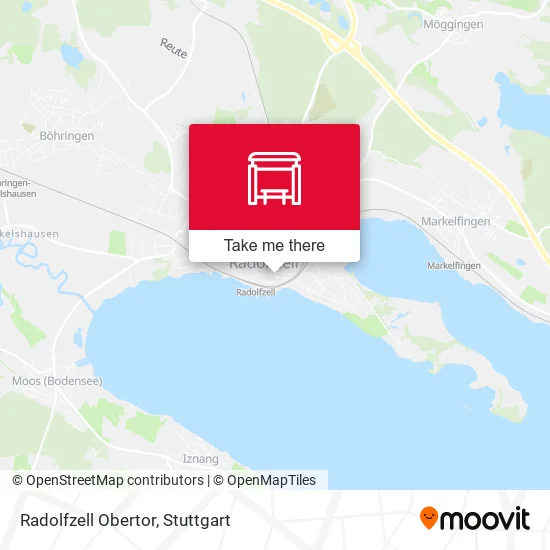 Карта Radolfzell Obertor