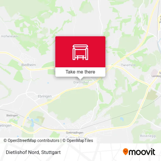 Карта Dietlishof Nord