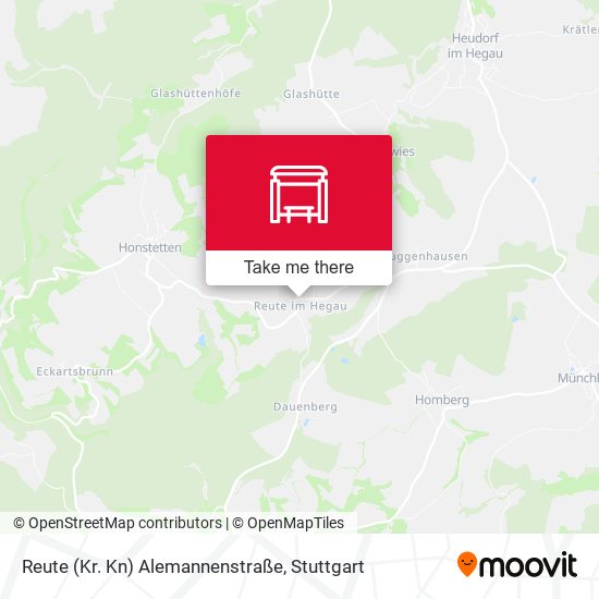 Reute (Kr. Kn) Alemannenstraße map