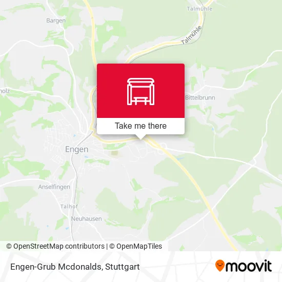 Карта Engen-Grub Mcdonalds