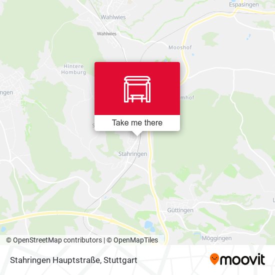 Stahringen Hauptstraße map