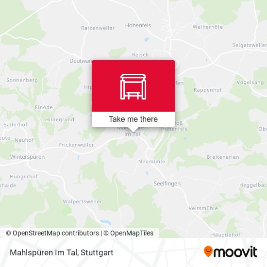 Mahlspüren Im Tal map