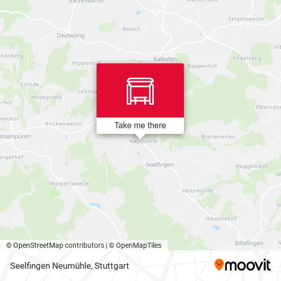 Карта Seelfingen Neumühle