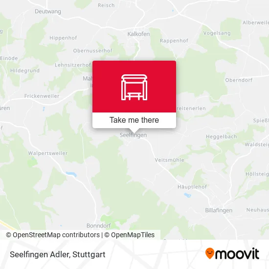 Карта Seelfingen Adler