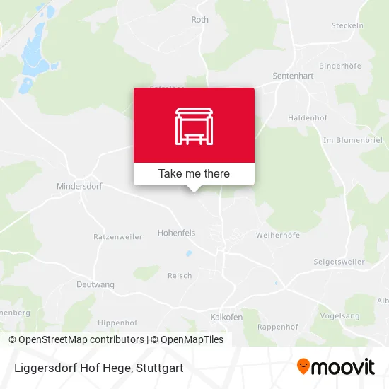 Карта Liggersdorf Hof Hege