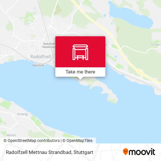 Карта Radolfzell Mettnau Strandbad