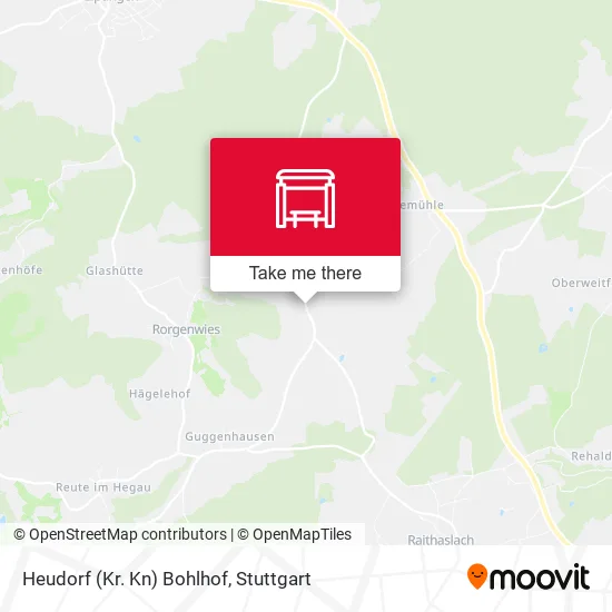 Карта Heudorf (Kr. Kn) Bohlhof