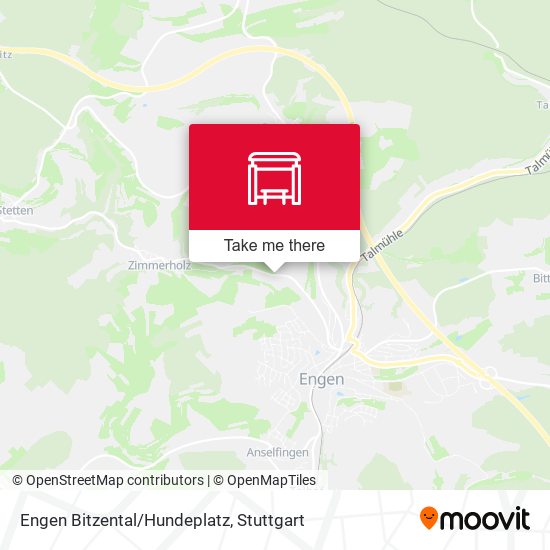 Engen Bitzental/Hundeplatz map