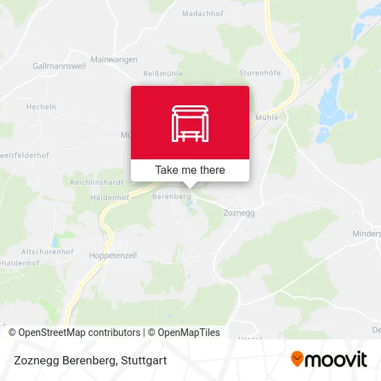 Карта Zoznegg Berenberg