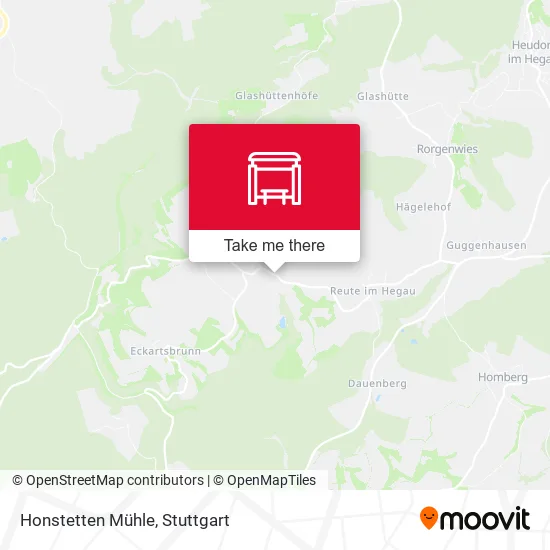 Карта Honstetten Mühle