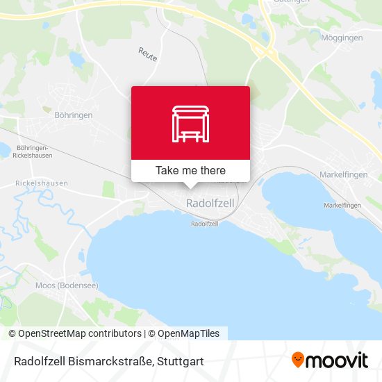 Radolfzell Bismarckstraße map