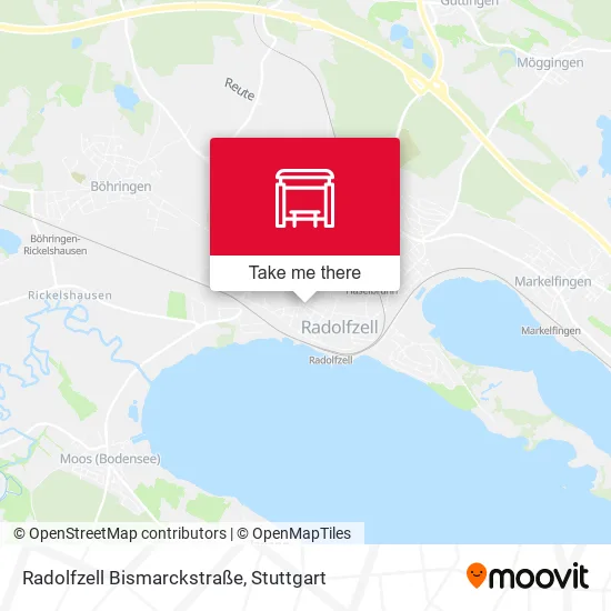 Карта Radolfzell Bismarckstraße