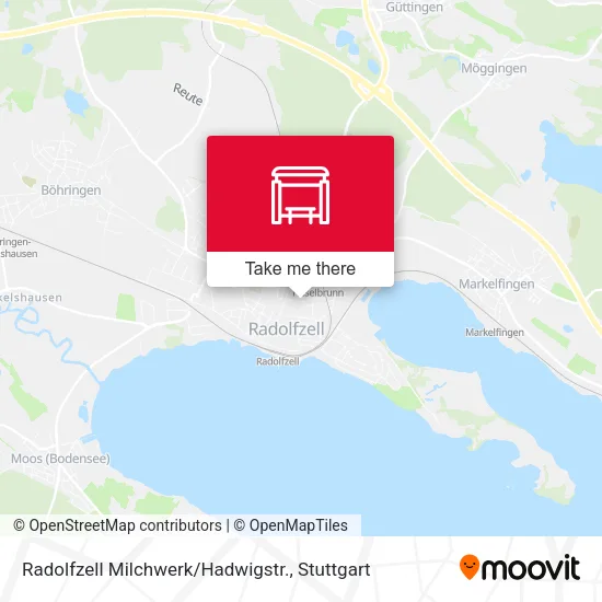 Карта Radolfzell Milchwerk / Hadwigstr.