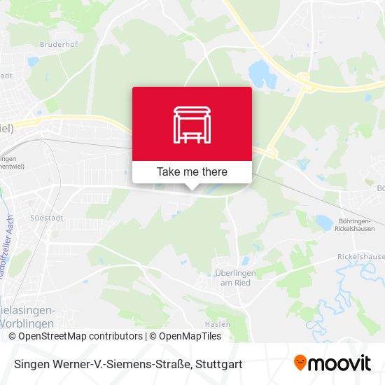 Singen Werner-V.-Siemens-Straße map