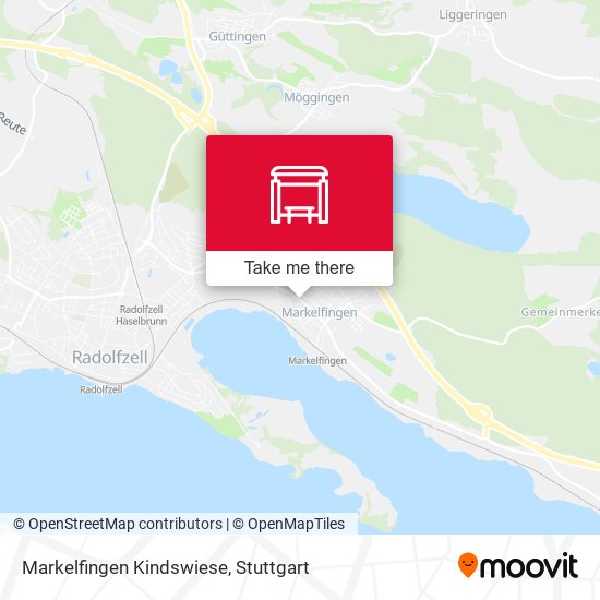 Markelfingen Kindswiese map