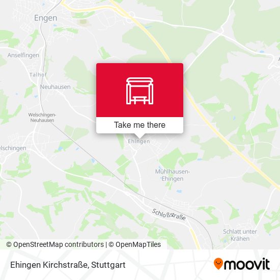 Ehingen Kirchstraße map
