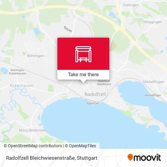 Карта Radolfzell Bleichwiesenstraße