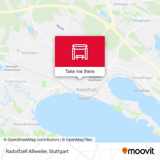 Radolfzell Allweiler map