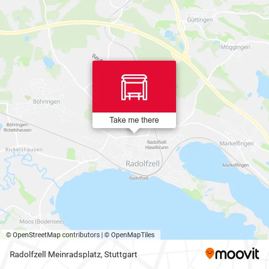 Карта Radolfzell Meinradsplatz