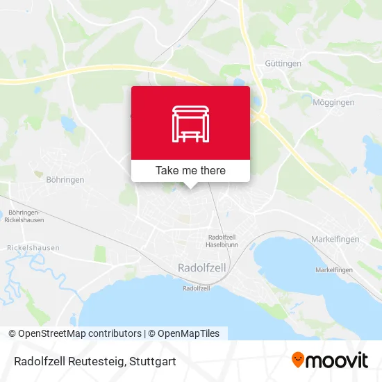 Карта Radolfzell Reutesteig