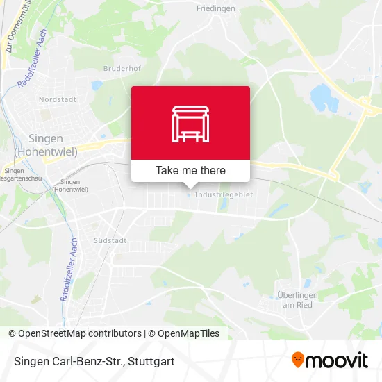 Карта Singen Carl-Benz-Str.