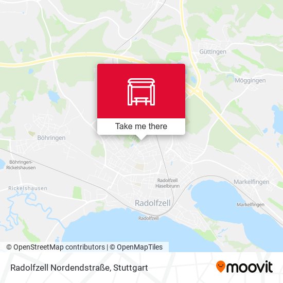Карта Radolfzell Nordendstraße