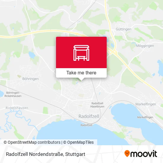 Карта Radolfzell Nordendstraße