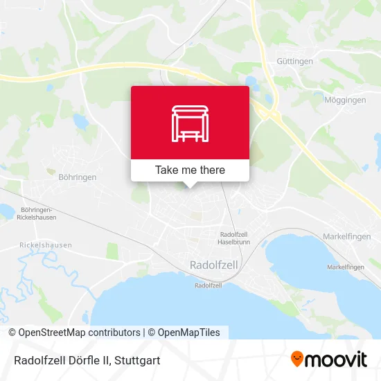 Карта Radolfzell Dörfle II