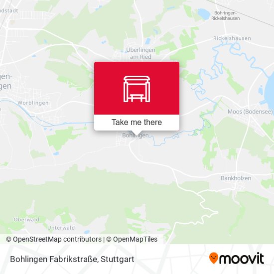 Bohlingen Fabrikstraße map
