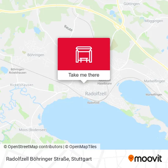 Карта Radolfzell Böhringer Straße