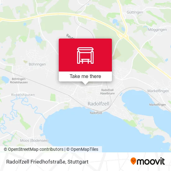Карта Radolfzell Friedhofstraße