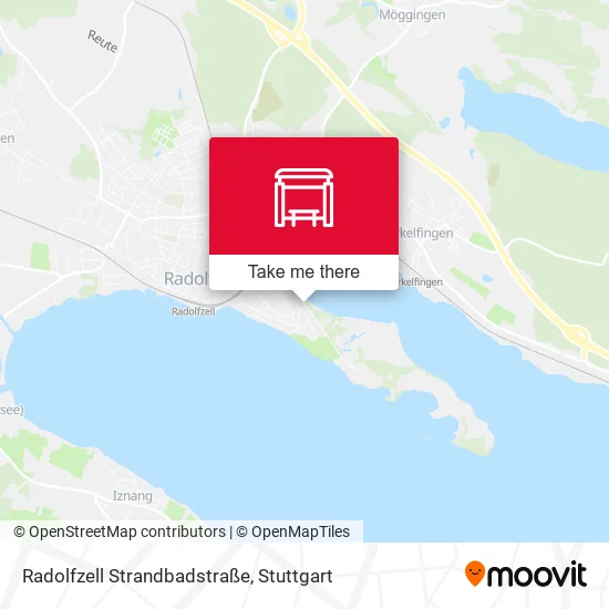Карта Radolfzell Strandbadstraße