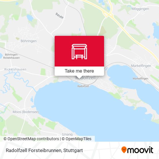Radolfzell Forsteibrunnen map