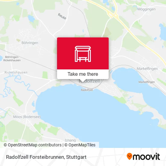 Карта Radolfzell Forsteibrunnen