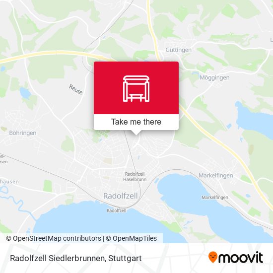 Radolfzell Siedlerbrunnen map