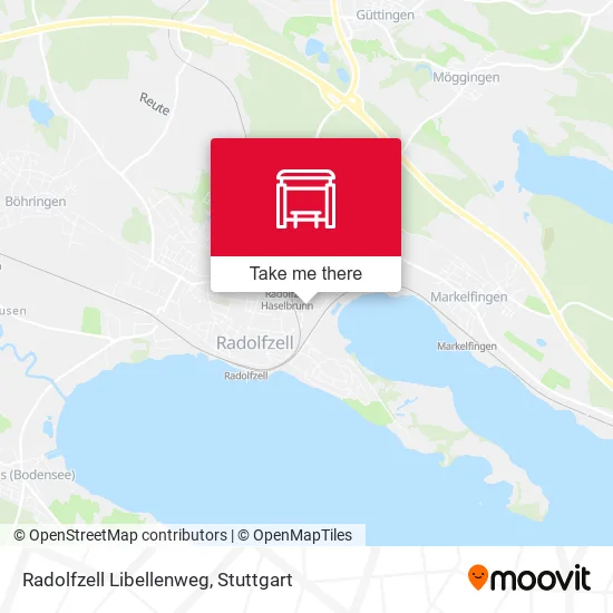 Карта Radolfzell Libellenweg