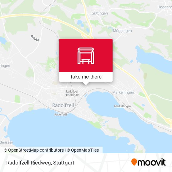 Карта Radolfzell Riedweg