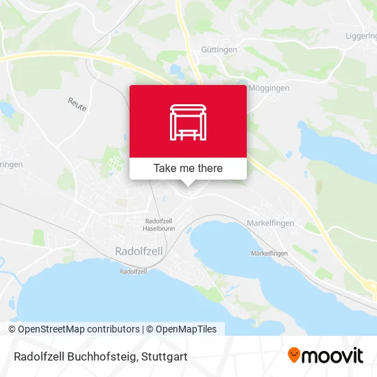 Карта Radolfzell Buchhofsteig