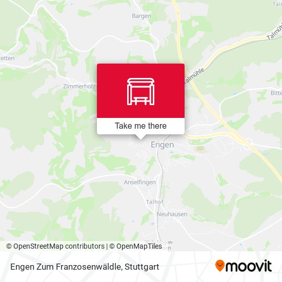 Engen Zum Franzosenwäldle map