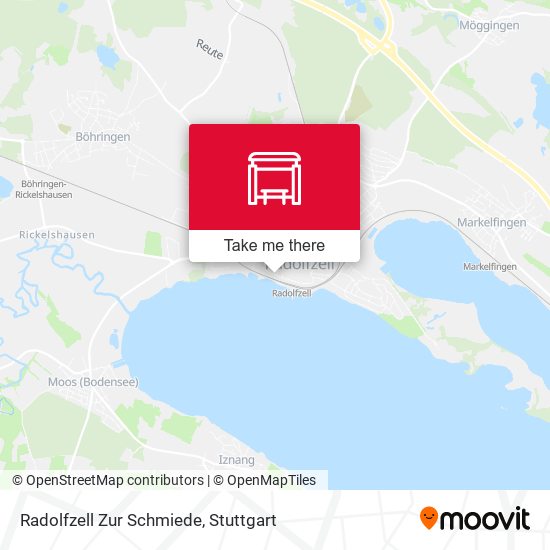 Карта Radolfzell Zur Schmiede