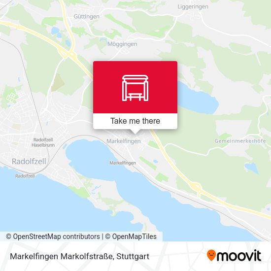 Карта Markelfingen Markolfstraße