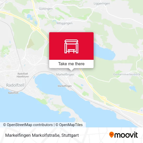 Карта Markelfingen Markolfstraße