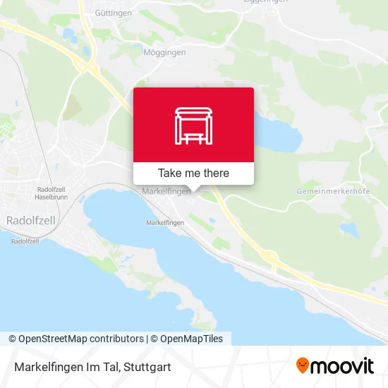 Карта Markelfingen Im Tal