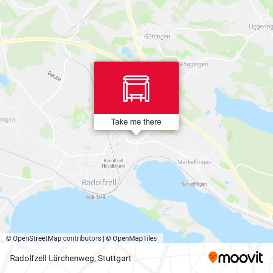 Карта Radolfzell Lärchenweg