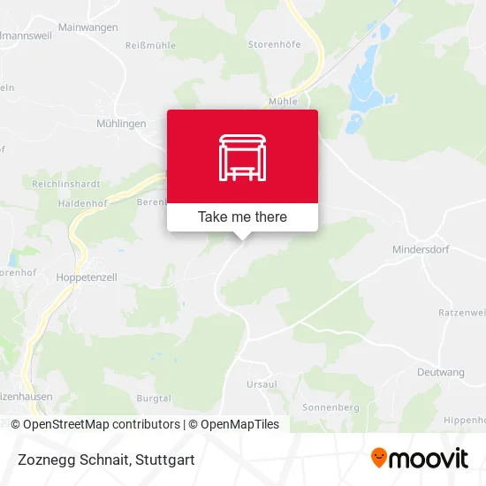 Карта Zoznegg Schnait