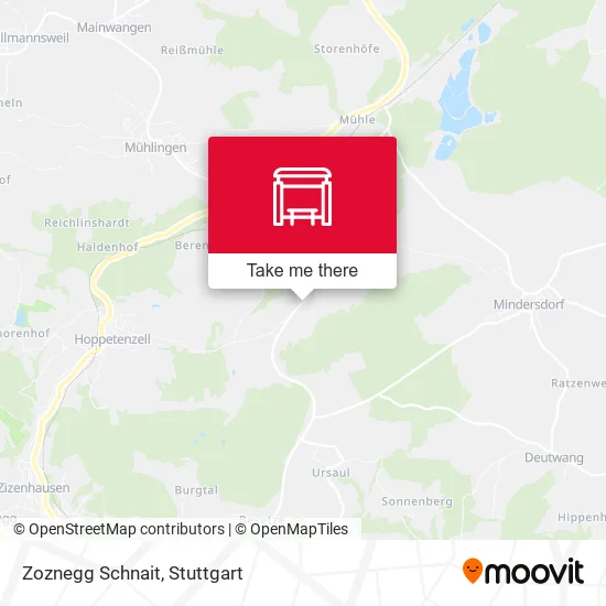Карта Zoznegg Schnait