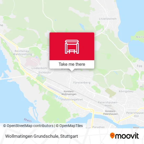 Карта Wollmatingen Grundschule