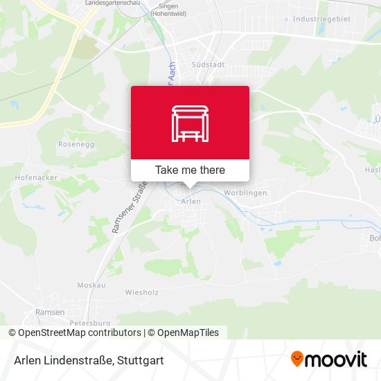 Arlen Lindenstraße map